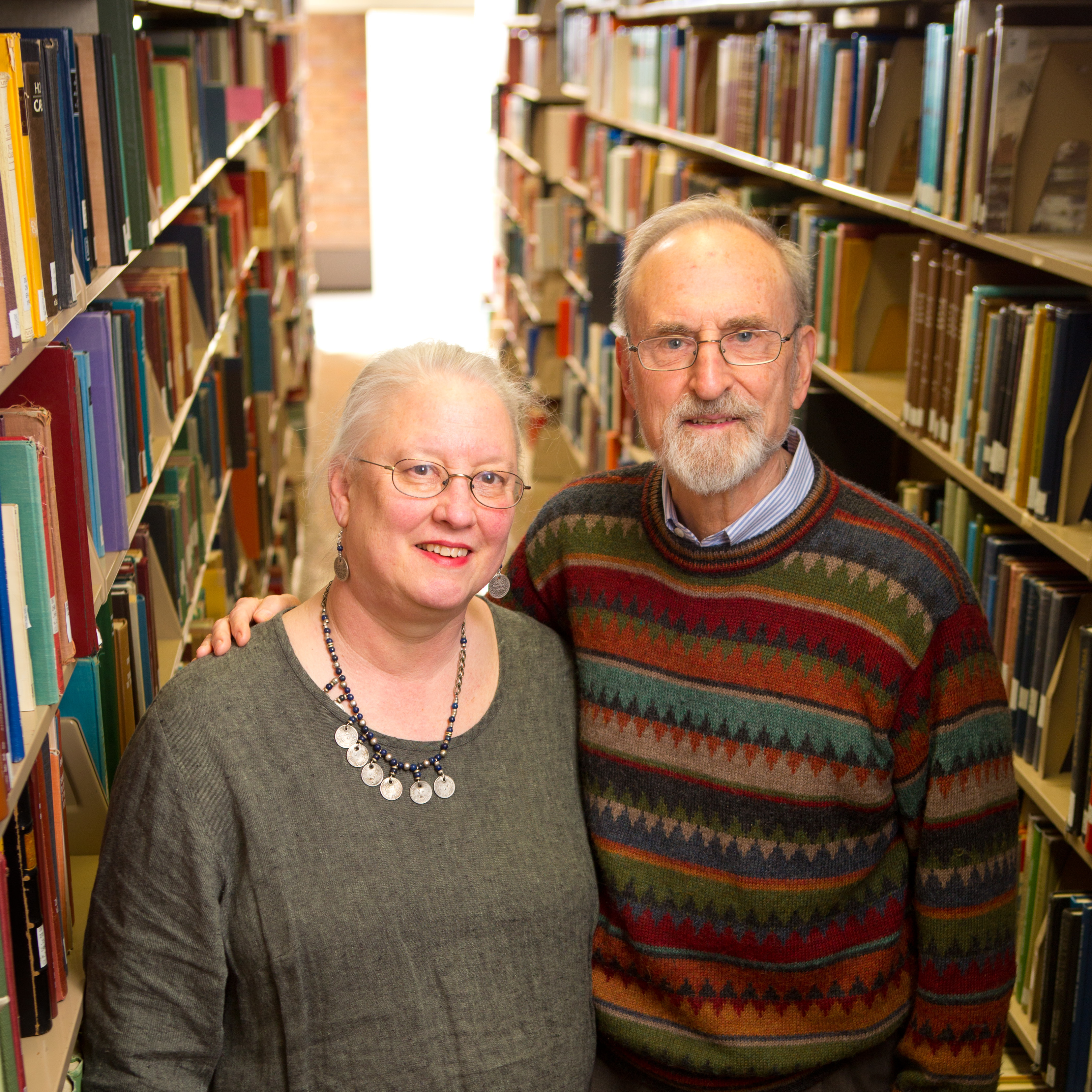 Professor Claude Welch and Professor Jeannette Ludwig