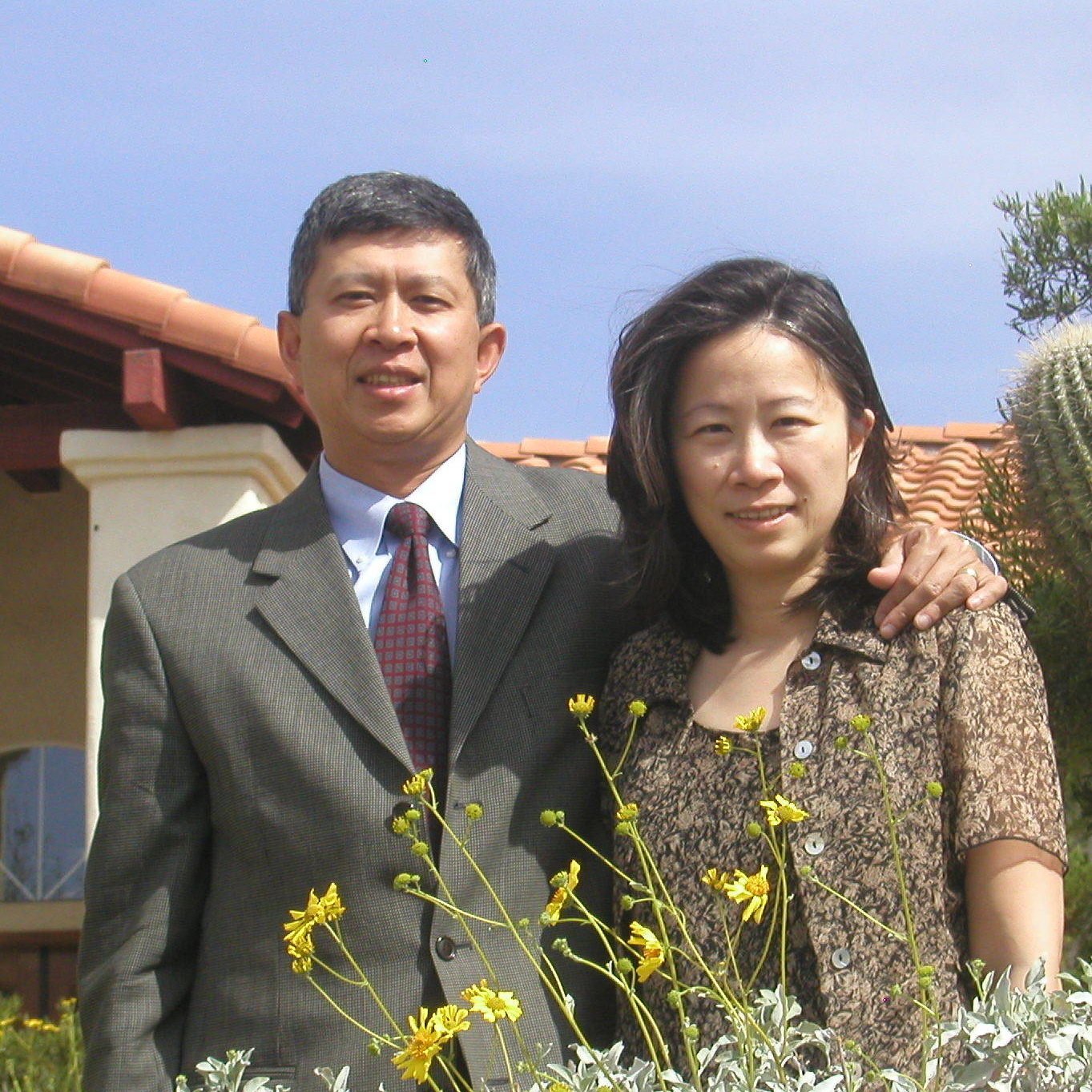 Hsinchun Chen, MBA ’85 and Hsiao-Hui Chow, PhD ’89