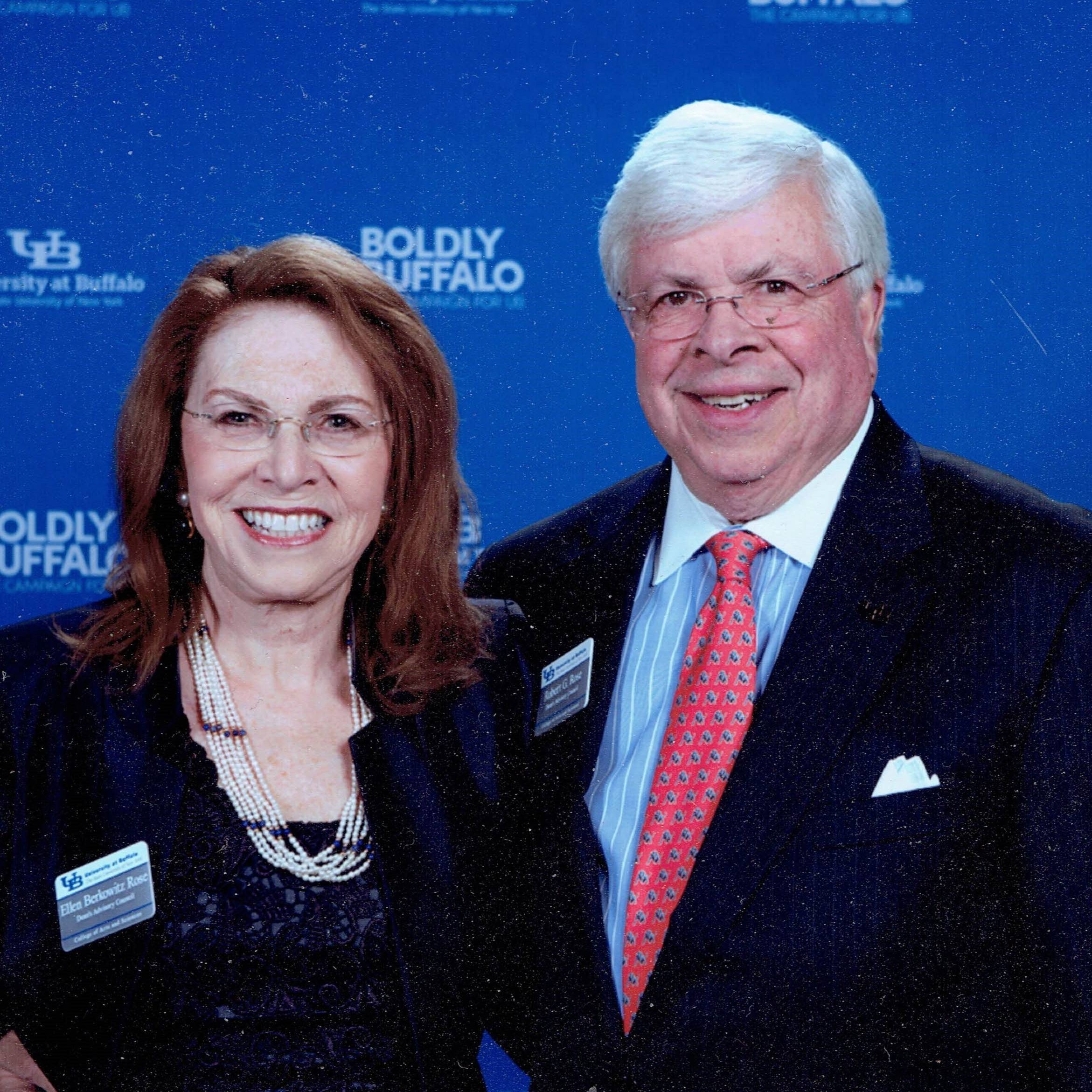 Ellen N. Berkowitz Rose, BEd ’66, and Robert G. Rose, BA ’65